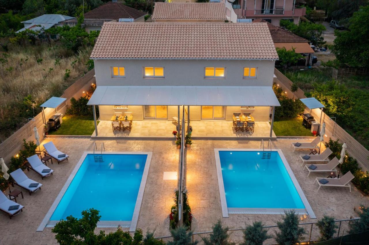 Grappolo Lefkada Villas - Villa Vertzami Just 2 Km From Lefkada Town Apolpaina Dış mekan fotoğraf
