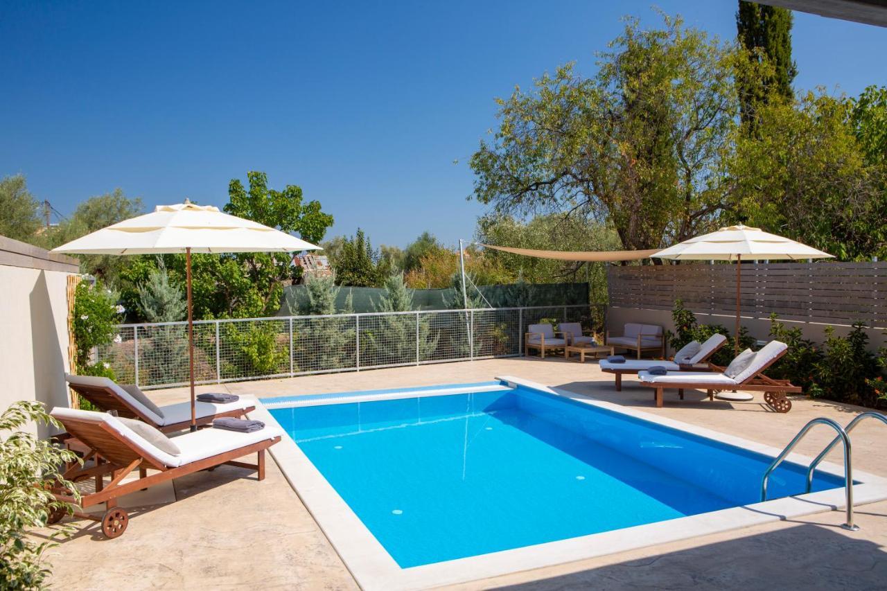 Grappolo Lefkada Villas - Villa Vertzami Just 2 Km From Lefkada Town Apolpaina Dış mekan fotoğraf